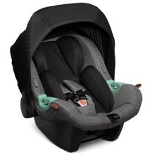 Baby car seat Tulip incl. additional hood (car seat group 0+) - Diamond Edition - Asphalt