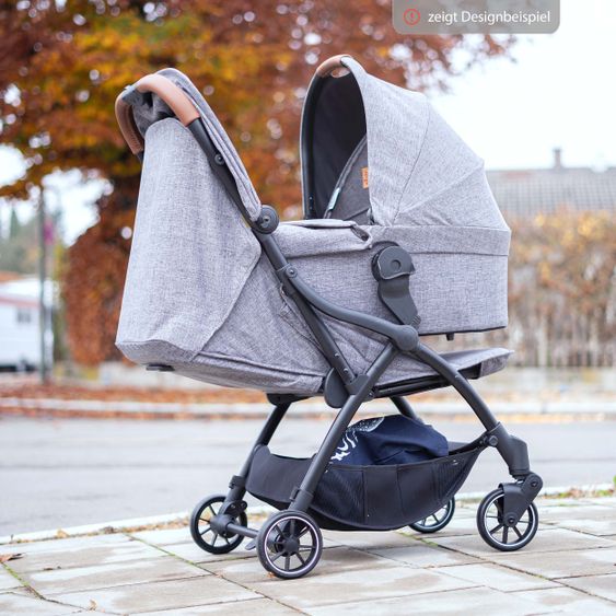 ABC Design Babywanne für Buggy Flash - Woven Graphite