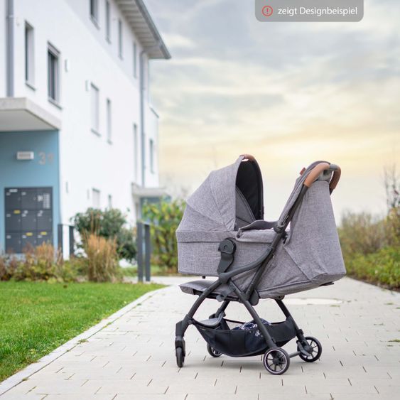 ABC Design Babywanne für Buggy Flash - Woven Graphite