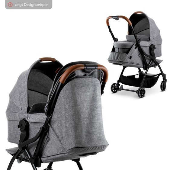 ABC Design Babywanne für Buggy Flash - Woven Graphite