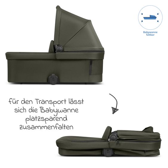 ABC Design Carrycot for City Life - Avocado