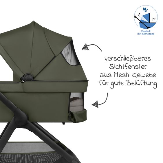 ABC Design Carrycot for City Life - Avocado