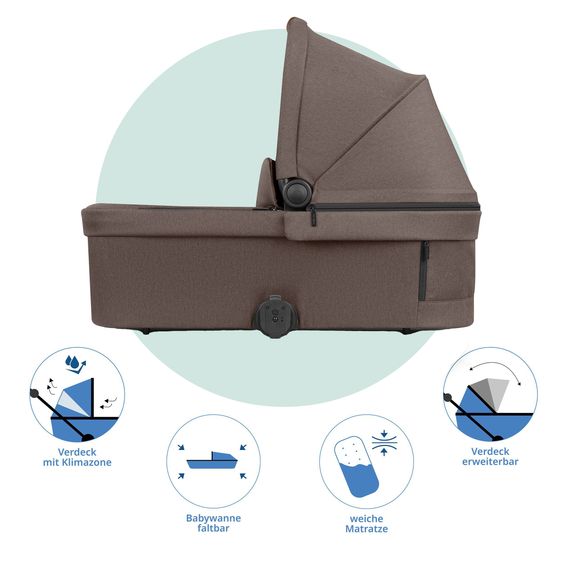 ABC Design Carrycot for City Life - Nature