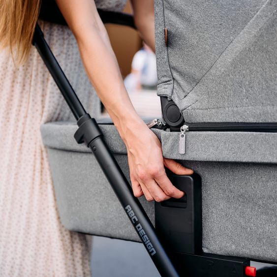 ABC Design Babywanne Geschwisterwagen für Zoom - Tin