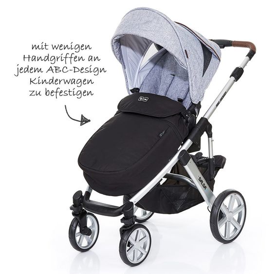 ABC Design Beindecke - Black