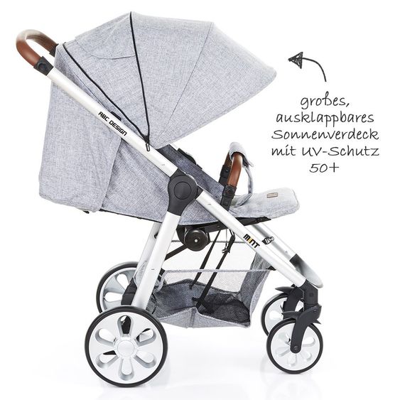 ABC Design Buggy Mint - Graphite Grey
