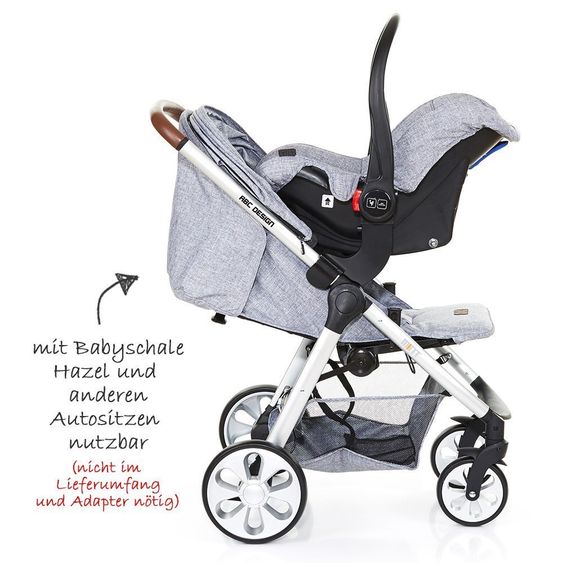 ABC Design Buggy Mint - Graphite Grey