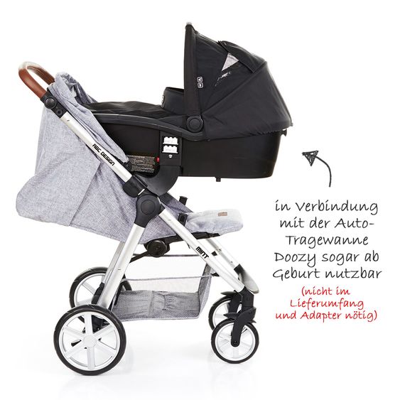 ABC Design Buggy Mint - Graphite Grey