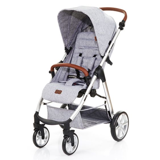 ABC Design Buggy Mint - Graphite Grey - inkl. Regenverdeck und Beindecke