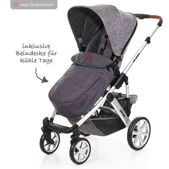 ABC Design Buggy Mint - Street - inkl. Regenverdeck und Beindecke