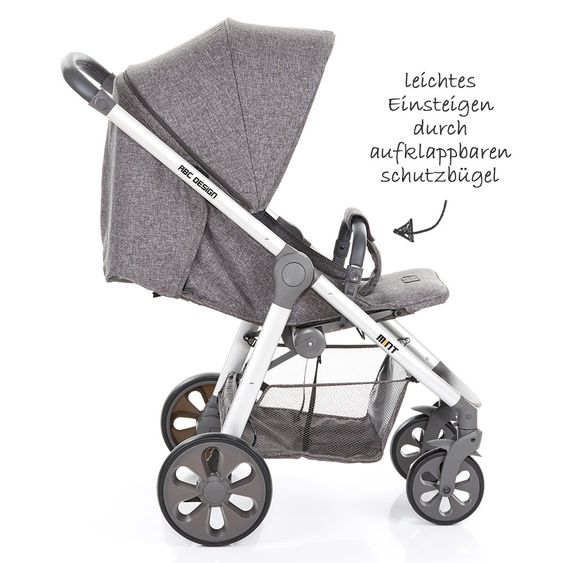 ABC Design Buggy Mint - Track - inkl. Regenverdeck und Beindecke