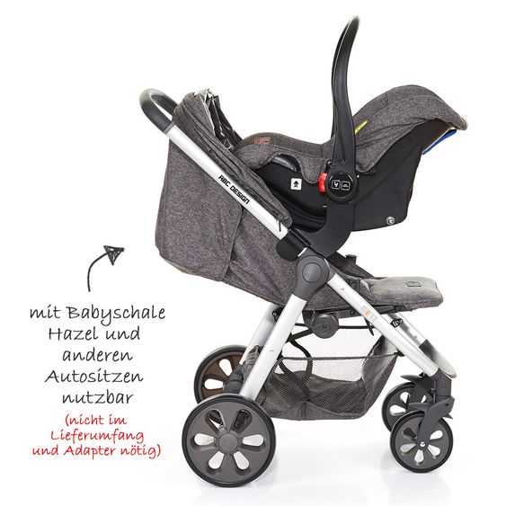 ABC Design Buggy Mint - Track - inkl. Regenverdeck und Beindecke