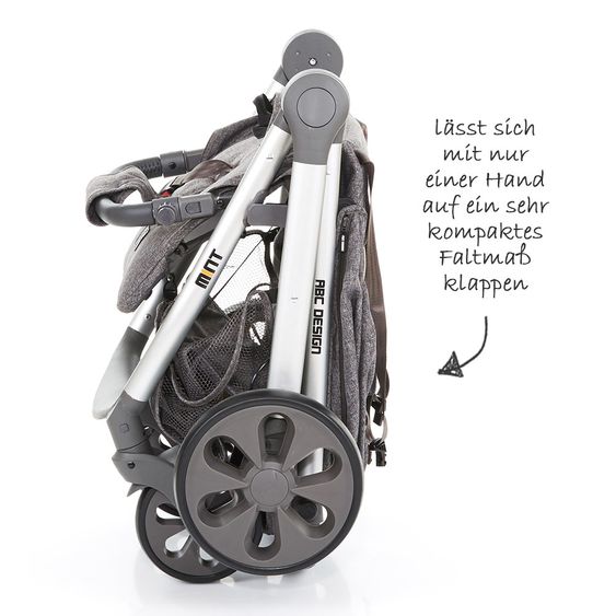 ABC Design Buggy Mint - Track - inkl. Regenverdeck und Beindecke