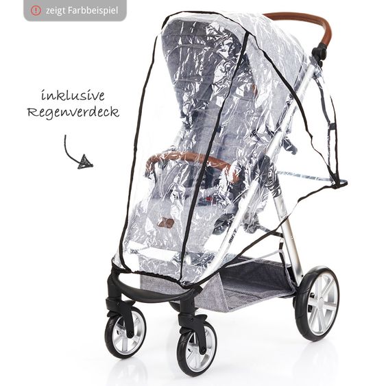 ABC Design Buggy Mint - Track - inkl. Regenverdeck und Beindecke