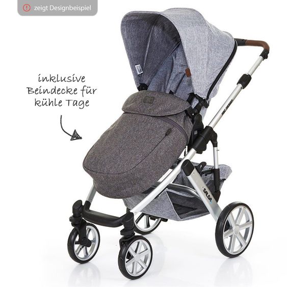 ABC Design Buggy Mint - Track - inkl. Regenverdeck und Beindecke