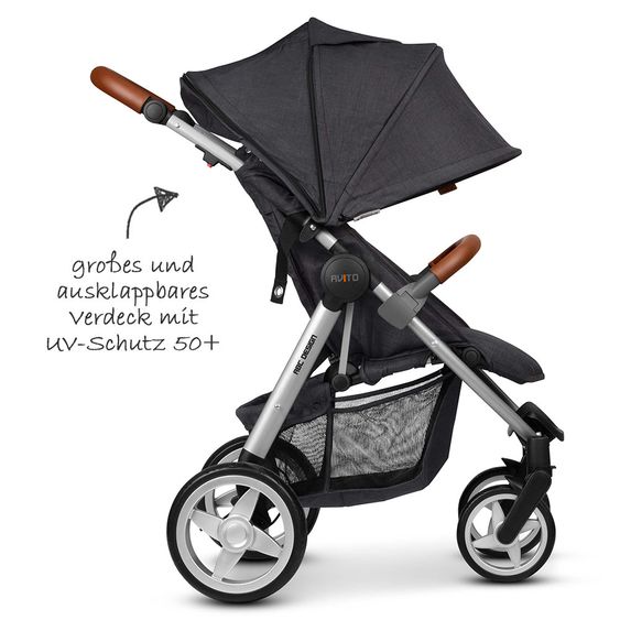 ABC Design Buggy & Sportwagen Avito - Style (mit Liegefunktion, Schieber höhenverstellbar) - Piano