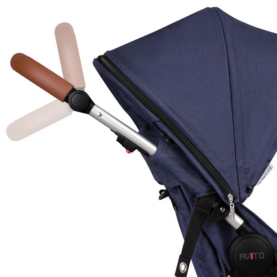 ABC Design Buggy & Sportwagen Avito - Style (mit Liegefunktion, Schieber höhenverstellbar) - Shadow