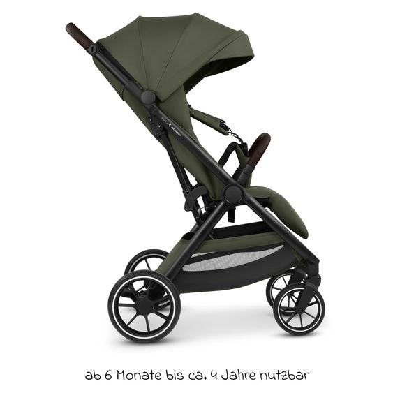 ABC Design Passeggino Leggero & Sportivo Avus 3 fino a 22 kg caricabile con piegatura a una mano & posizione sdraiata incl. pacchetto di protezione - Pea