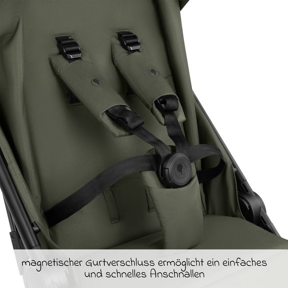 ABC Design Passeggino Leggero & Sportivo Avus 3 fino a 22 kg caricabile con piegatura a una mano & posizione sdraiata incl. pacchetto di protezione - Pea