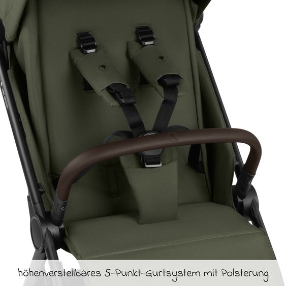 ABC Design Passeggino Leggero & Sportivo Avus 3 fino a 22 kg con piegatura a una mano e posizione sdraiata - Pea