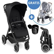 Buggy & Sportwagen Avus Air mit Lufträder - Einhand-Faltung und höhenverstellbarem Schieber (bis 25 kg belastbar) inkl. Getränkehalter & Regenschutz - Ink