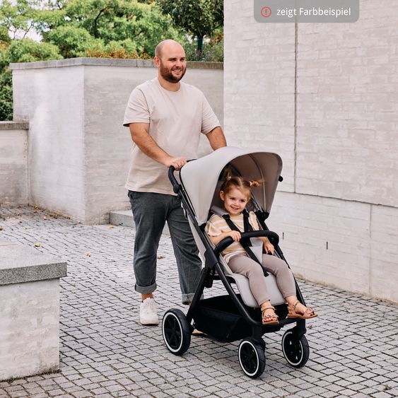 ABC Design Buggy & Sportwagen Avus Air mit Lufträdern - Einhand-Faltung und höhenverstellbarem Schieber (bis 25 kg belastbar) - Ink