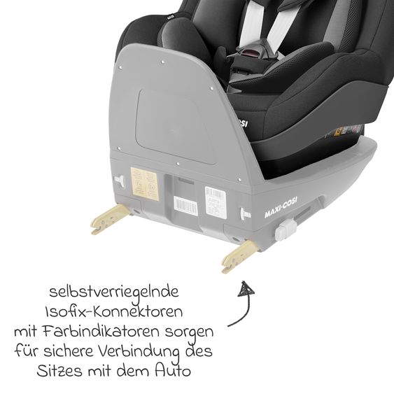 ABC Design Buggy & Sportwagen Avus inkl. Reboarder Pearl Pro 2 - mit Einhand-Faltung und höhenverstellbarem Schieber (bis 25 kg belastbar) - Honey