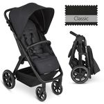 Buggy & Sportwagen Avus mit Einhand-Faltung und höhenverstellbarem Schieber (bis 25 kg belastbar) - Classic Edition - Ink