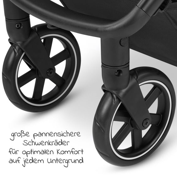 ABC Design Buggy & Sportwagen Avus mit Einhand-Faltung und höhenverstellbarem Schieber (bis 25 kg belastbar) - Classic Edition - Pine