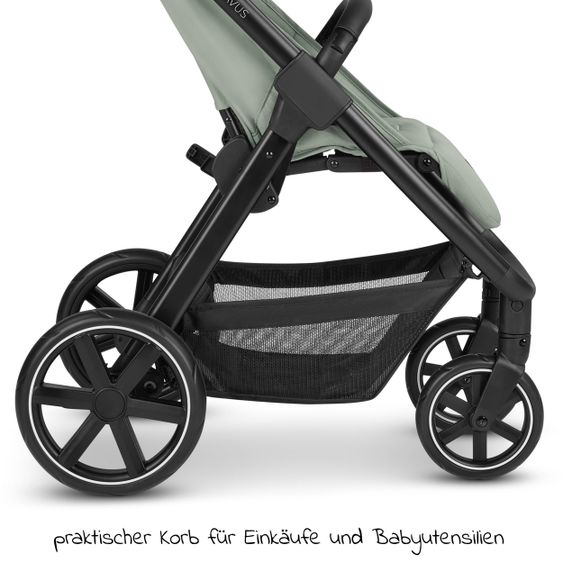 ABC Design Buggy & Sportwagen Avus mit Einhand-Faltung und höhenverstellbarem Schieber (bis 25 kg belastbar) - Classic Edition - Pine