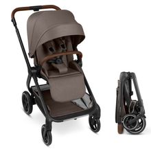 Buggy & Sportwagen City Life bis 22 kg belastbar mit wendbarer Sitzeinheit, Teleskopschiebr, Liegeposition & Einkaufskorb für 10 kg - Nature