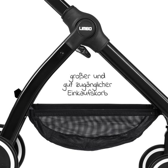 ABC Design Buggy & Sportwagen Limbo - Black