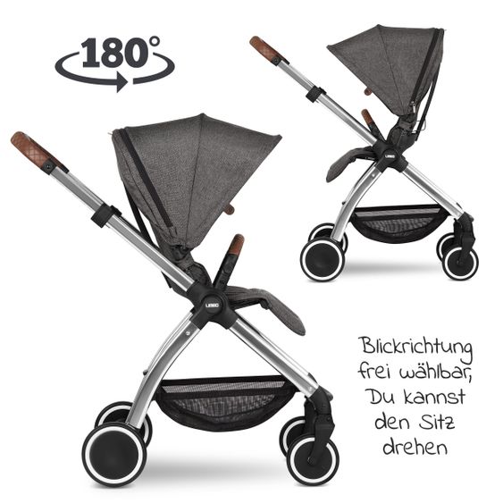 ABC Design Buggy & Sportwagen Limbo - Diamond Edition - Asphalt