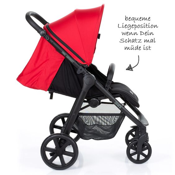 ABC Design Buggy & Sportwagen Okini - bis 22 kg (ca. 4 Jahre) - Berry