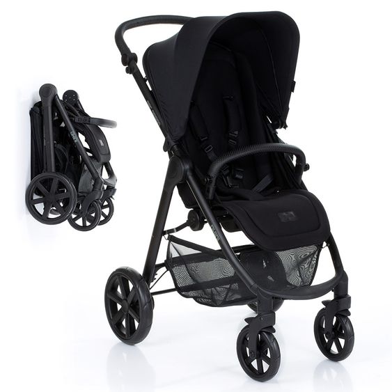 ABC Design Buggy & Sportwagen Okini - bis 22 kg (ca. 4 Jahre) - Black