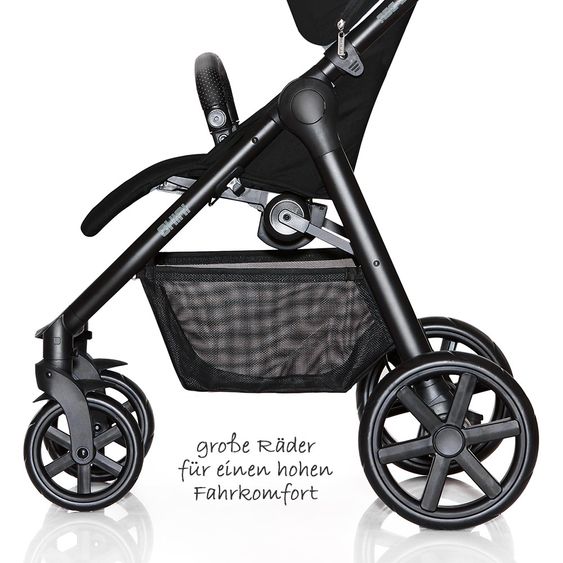 ABC Design Buggy & Sportwagen Okini - bis 22 kg (ca. 4 Jahre) - Black