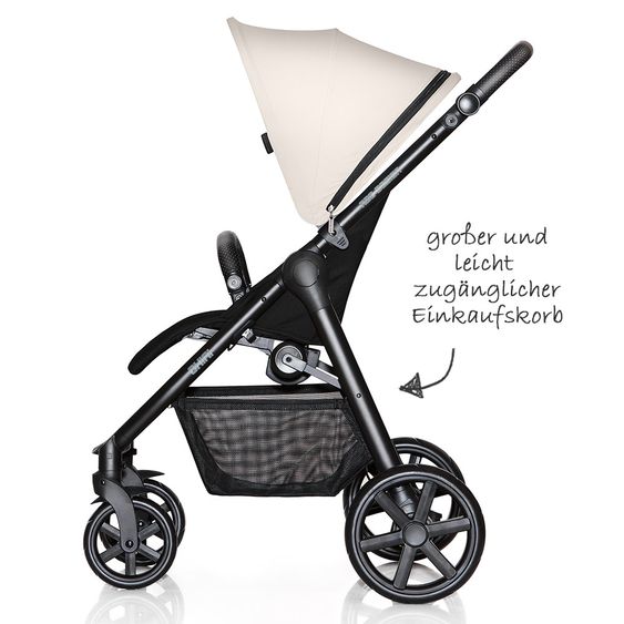 ABC Design Buggy & Sportwagen Okini - bis 22 kg (ca. 4 Jahre) - Cashmere