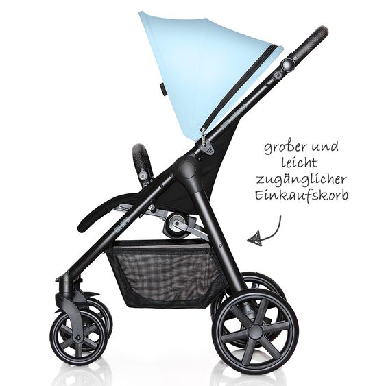 ABC Design Buggy & Sportwagen Okini - bis 22 kg (ca. 4 Jahre) - Ice