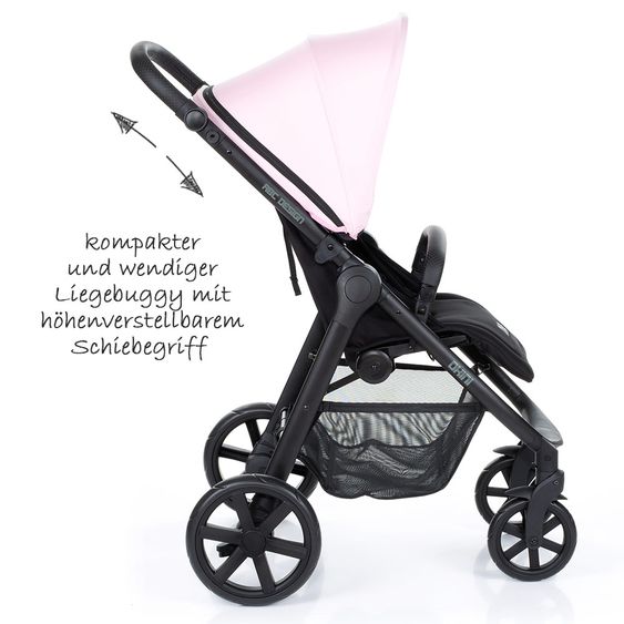 ABC Design Buggy & Sportwagen Okini - bis 22 kg (ca. 4 Jahre) - Rose