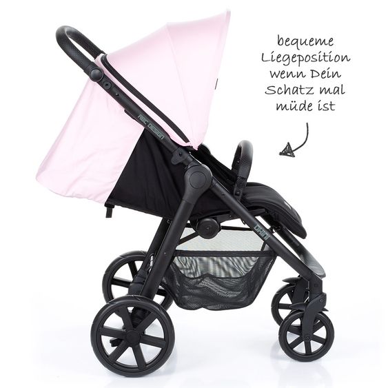 ABC Design Buggy & Sportwagen Okini - bis 22 kg (ca. 4 Jahre) - Rose