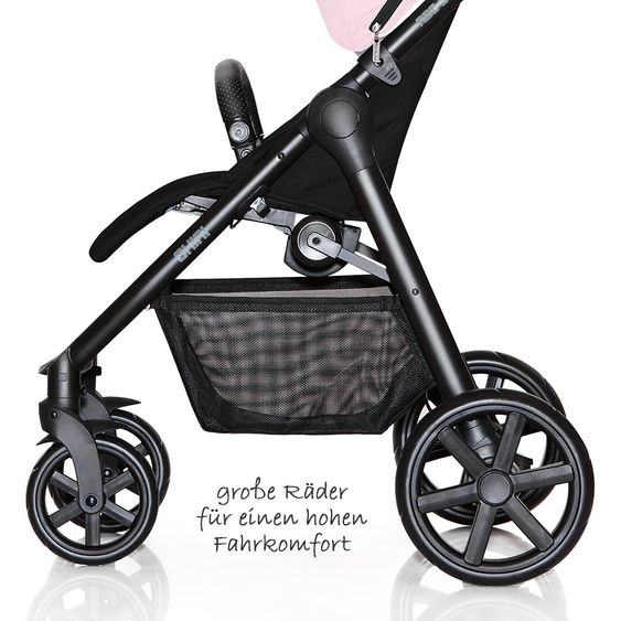 ABC Design Buggy & Sportwagen Okini - bis 22 kg (ca. 4 Jahre) - Rose