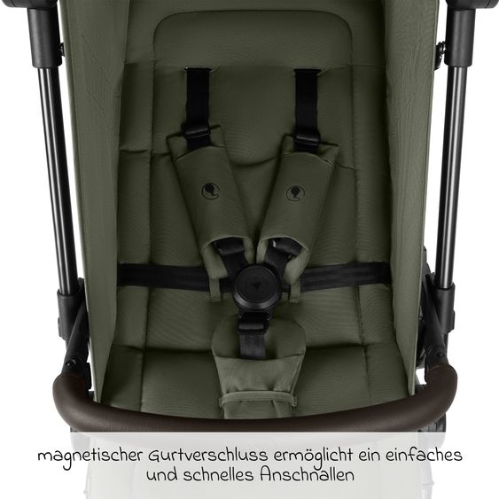 ABC Design Poussette & Sportwagen Ping 4 Trekking Jusqu’à 22 Kg Chargeable avec Position Allongée Incl. Pack De Protection - Pes