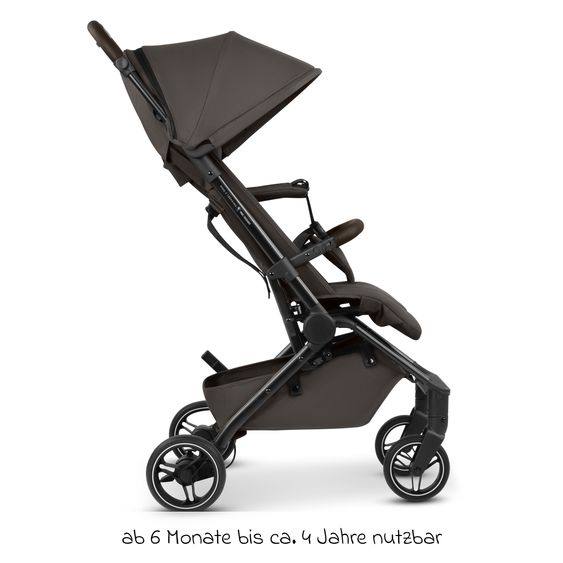 ABC Design Poussette & Sportwagen Ping 4 Trekking Jusqu'à 22 Kg Charge Avec Position Allongée - Noix