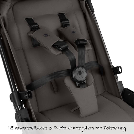 ABC Design Poussette & Sportwagen Ping 4 Trekking Jusqu'à 22 Kg Charge Avec Position Allongée - Noix
