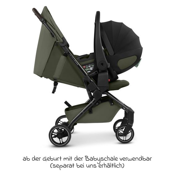 ABC Design Poussette & Sportwagen Ping 4 Trekking Jusqu'à 22 Kg Charge Avec Position Allongée - Pea