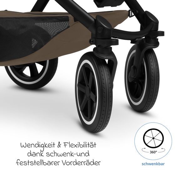 ABC Design Buggy & Sportwagen Samba 2 mit Sportsitz (ab ca. 9 Monate) - Dark Beige