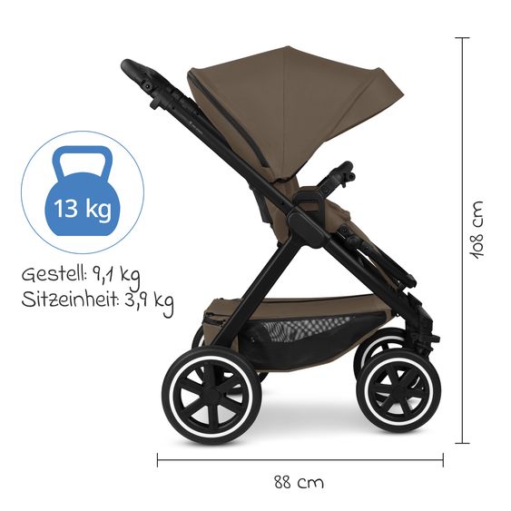 ABC Design Buggy & Sportwagen Samba 2 mit Sportsitz (ab ca. 9 Monate) - Dark Beige