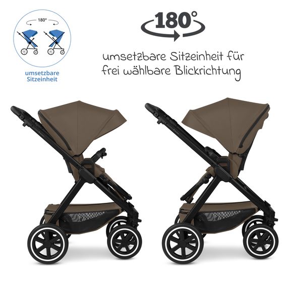 ABC Design Buggy & Sportwagen Samba 2 mit Sportsitz (ab ca. 9 Monate) - Dark Beige