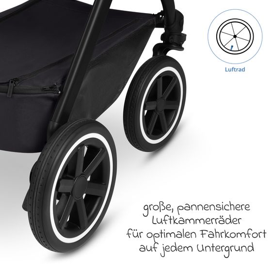 ABC Design Buggy & pushchair Samba 2 with sports seat (from approx. 9 months) - Pure - Coal