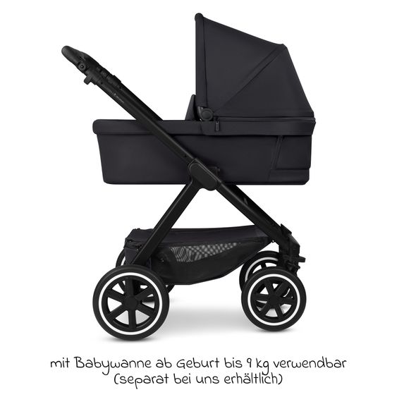 ABC Design Buggy & pushchair Samba 2 with sports seat (from approx. 9 months) - Pure - Coal